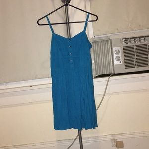Turquoise Express Sundress (With Pockets)